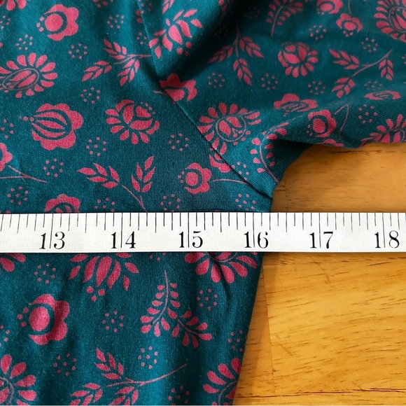 MATA TRADERS Floral Print Dress with 3/4 Length Sleeves - Picture 6 of 9